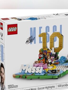 LEGO Editions Lionel Messi – Soccer Highlights - Building Set for Boys & Girls